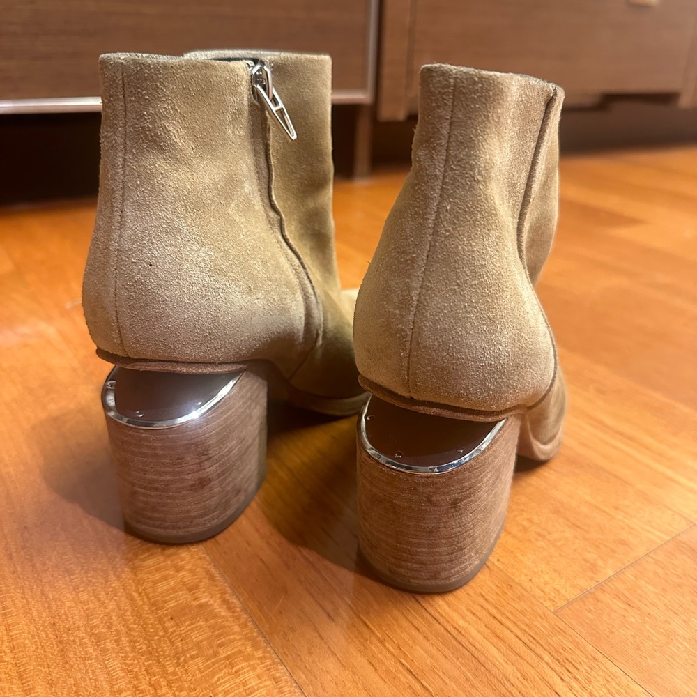 Alexander Wang Beige Suede Booties - Picture 4 of 4